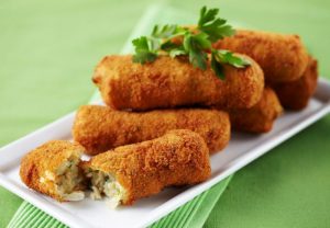 Oesterzwammenkroketjes
